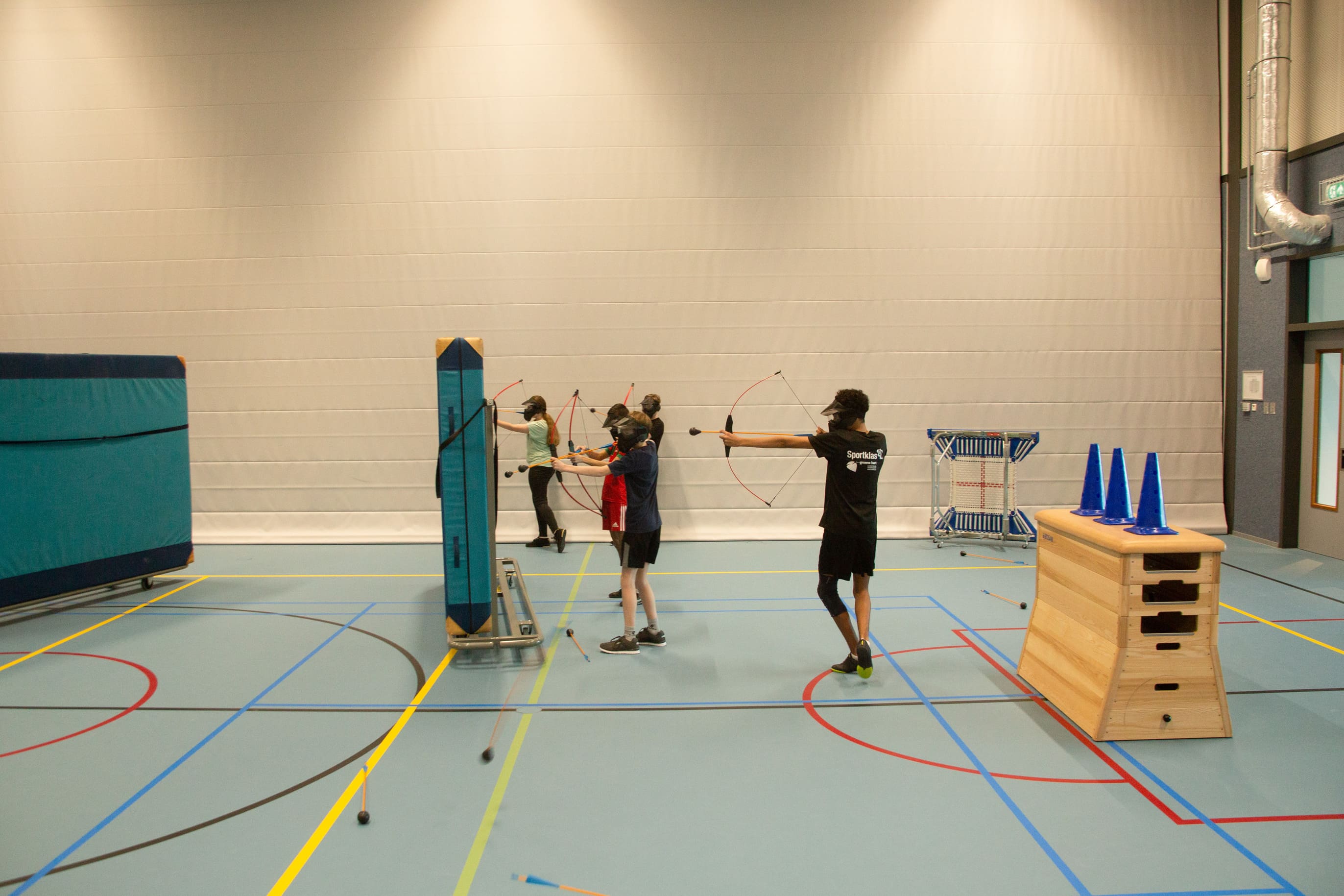 Archery tag spelvarianten spelvormen indoor met pijl en boog