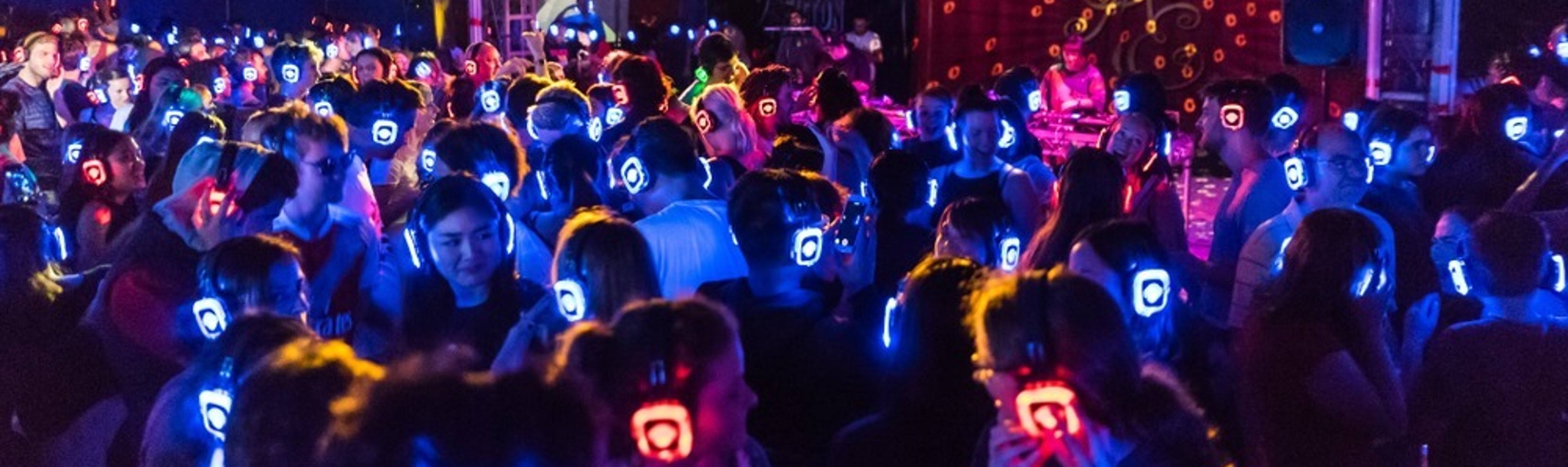Wat is een silent disco